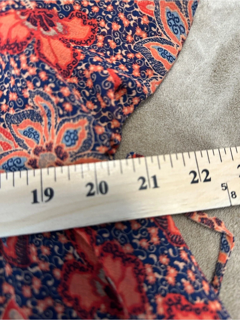 Free People Cottagecore Festival Boho‎ Romantic Chic Red Floral Mini Dress SzM